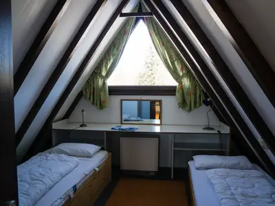 Schlafzimmer Obergeschoß Frontseite