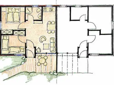 Ferienhaus für 4 Personen (46 m²) in Silz (Müritz) 8/9