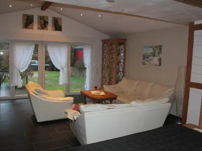 Ferienhaus "Villa Hammertal" Wohnzimmer