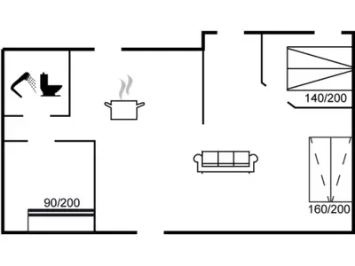 Ferienhaus für 6 Personen (55 m²) in Skårup Fyn 3/10