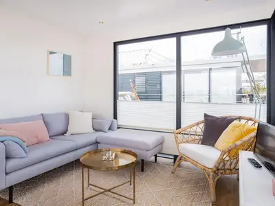 Wohnzimmer mit Blick &uuml;bers Sneekermeer