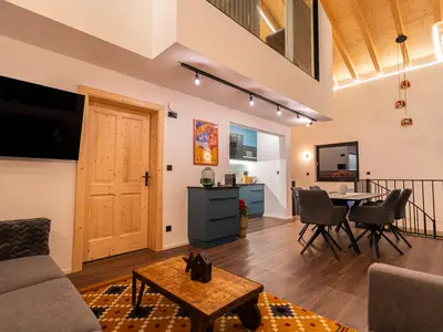 Blick Couch - Küche Esszimmer