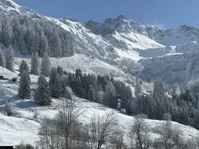 Winterliche Berglandschaft