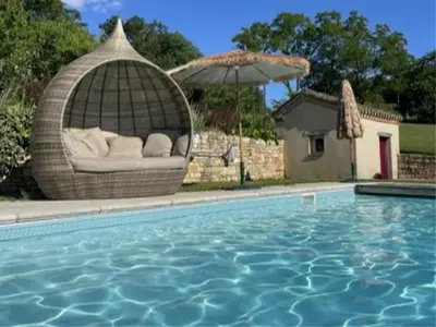 Pool des Ferienhauses