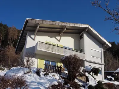 Außenansicht des Gebäudes. Blick auf das Haus