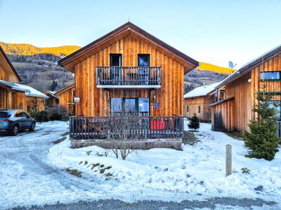 Außenseite Ferienhaus [Winter]