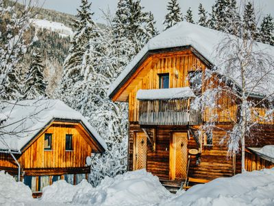 Außenseite Ferienhaus [Winter]