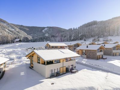 Außenseite Ferienhaus [Winter]