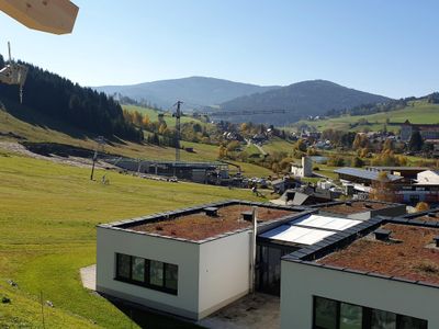 Aussicht vom Ferienhaus [Sommer]