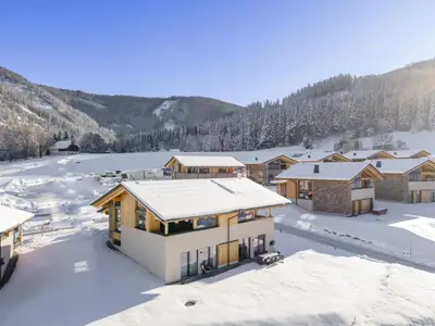 Außenseite Ferienhaus [Winter]
