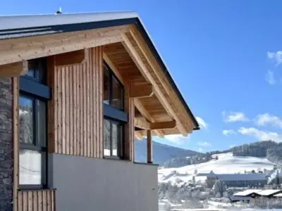 Außenseite Ferienhaus [Winter]