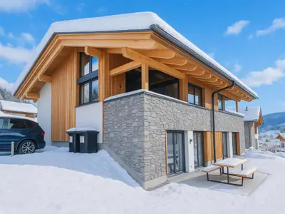 Außenseite Ferienhaus [Winter]