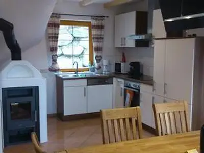 Küche und Kamin