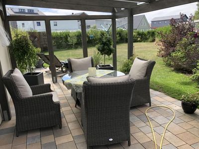 überdachte Terrasse