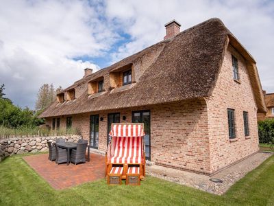 Terrasse mit Strandkorb