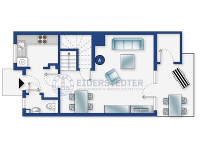 Ferienhaus für 4 Personen (58 m²) in St. Peter-Ording 3/10