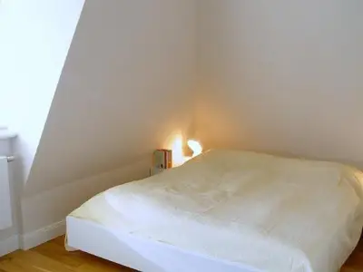 Schlafraum mit Doppelbett