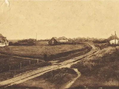 Waldstraße in den 20er Jahren