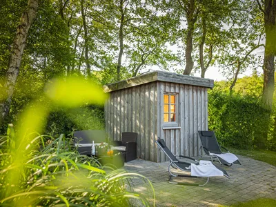 Sauna mit Ruheliegen