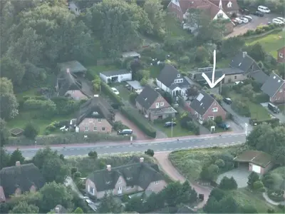 Haus Böhler Sand von oben