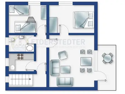 Ferienhaus für 8 Personen (105 m²) in St. Peter-Ording 8/10