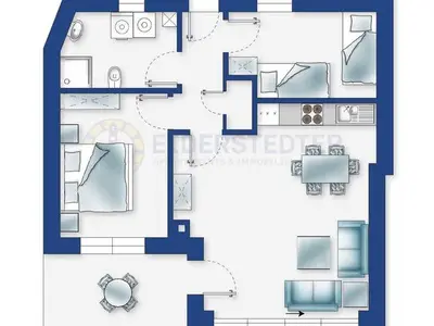 Ferienhaus für 4 Personen (60 m²) in St. Peter-Ording 3/10