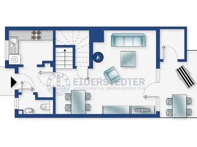 Ferienhaus für 4 Personen (58 m²) in St. Peter-Ording 3/10