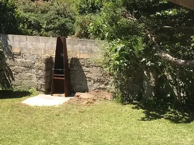 Grill im Garten