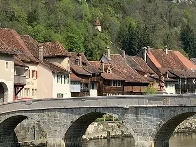 Sicht auf das Städtchen