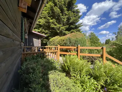 Aussicht vom Ferienhaus [Sommer]