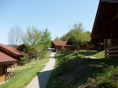 Im oberen Bereich vom Feriendorf