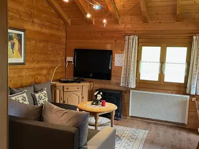 Wohnzimmer Hütte 1