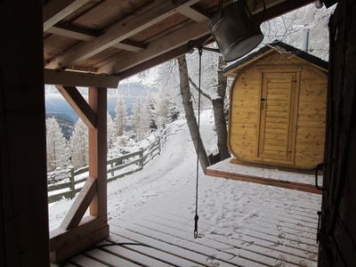 Gullenhütte Sauna Winter