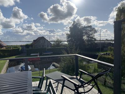 Ausblick auf´s Meer von Terrasse oben