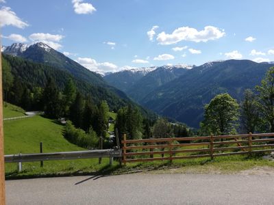 Ausblick auf die Berge