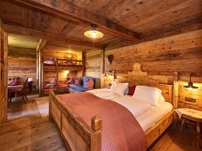 Schlafzimmer Kuschelhütte Brandalm Ramsau