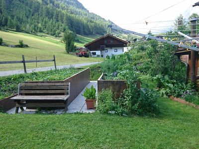 Terrasse mit Garten