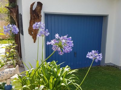 Garage und Garten