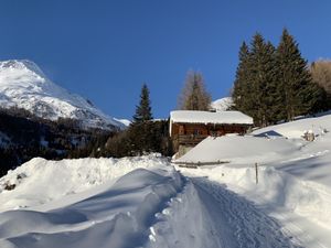 Winter - auf dem Weg zur Hütte