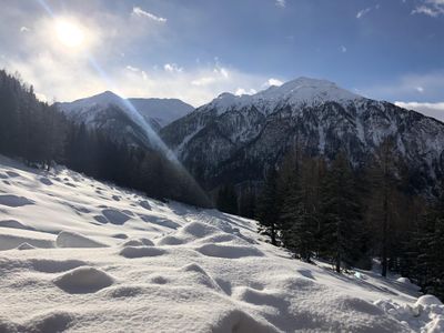 Ausblick im Winter