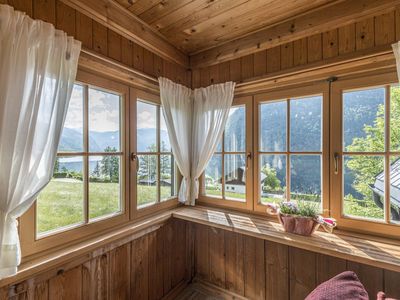 Haus am Grundlsee, Grundlsee, Ausblick Veranda