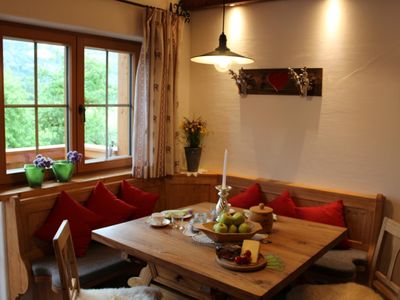 Esstisch im Chalet