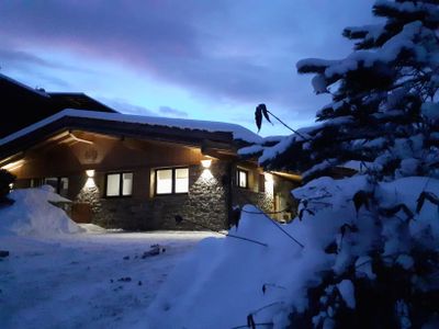 Chalet Hackl im Winter