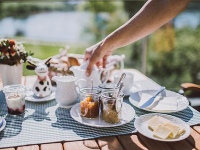 Frühstückterrasse