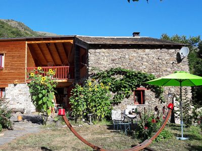 façade sud du studio avec sa terrasse