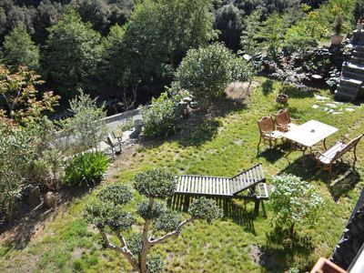 Gites de France-Aude- Le Castel- jardin