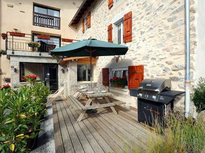 Terrasse et Barbecue Mme Bataille