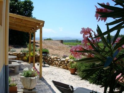 Jardin privatif vue sur campagne