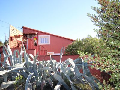 Entrée du gîte les Mimosas