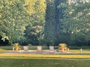 Le Pavillon du Régisseur. La piscine